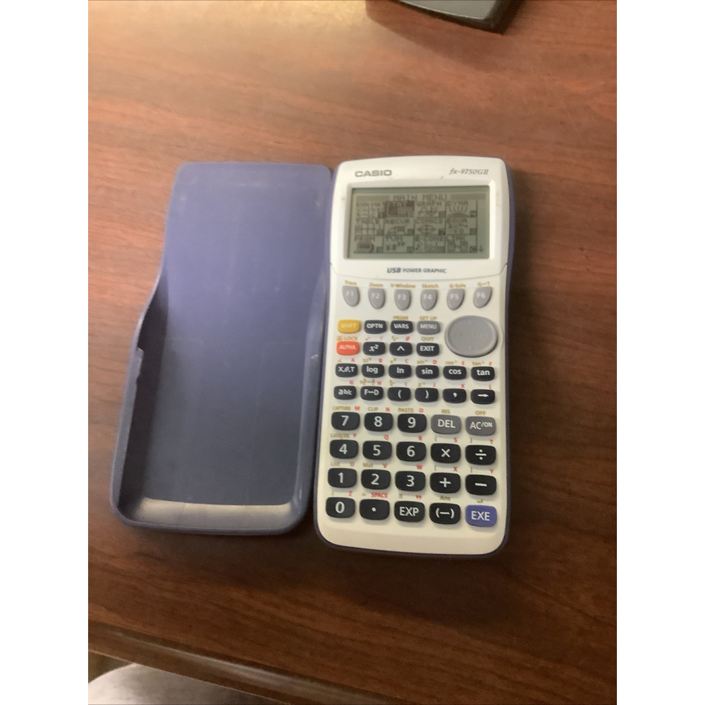 Casio fx-9750GII USB Power Graphic Calculator FULLY TESTED FX - 9750G II 9750